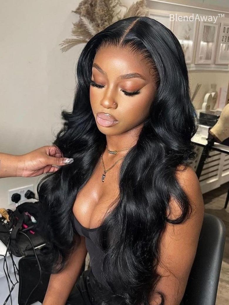 UNice 5x5 & 7x5 Thin HD BlendAway? Pre Cut Lace Closure Glueless Body Wave Affordable Wig with ByeBye-Knots Match All Skin Tones