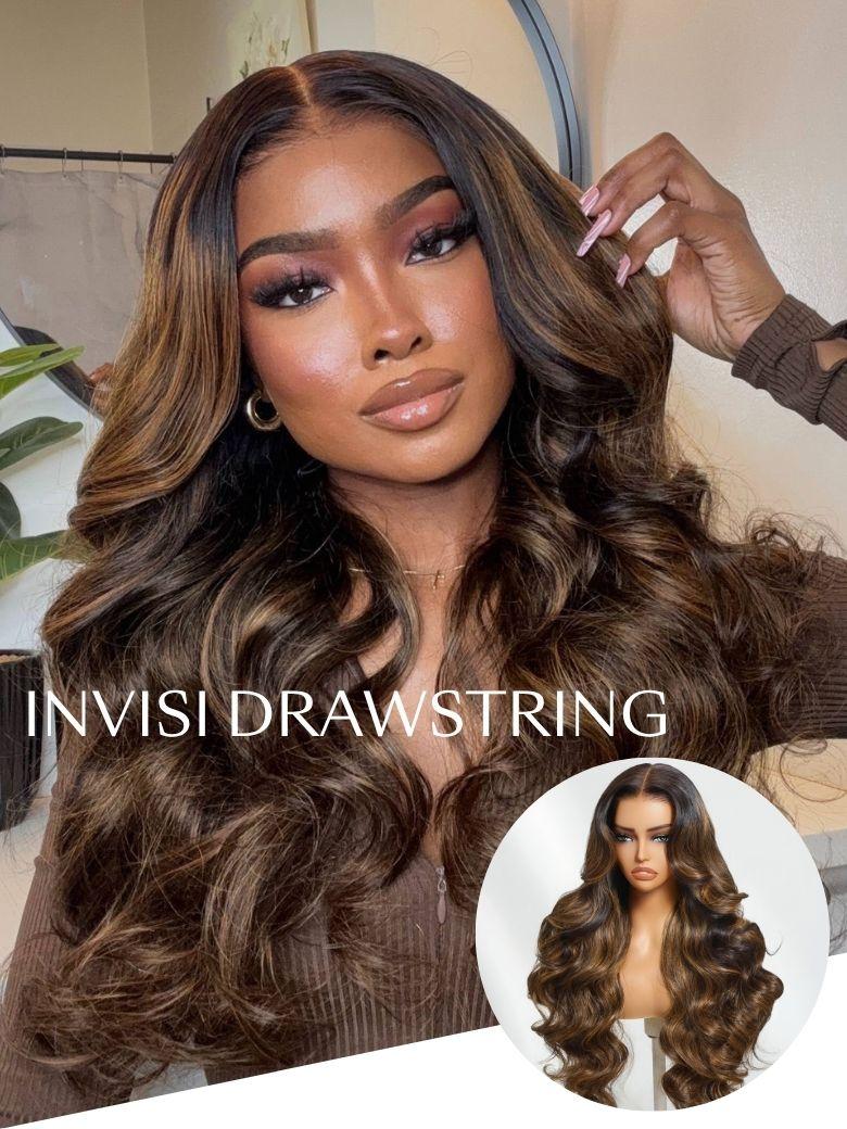 UNice 7x5 Bye Bye Knots? & 13x4 Pre-Everything Wig  Glueless Lace Balayage Highlight Body Wave Wig No Burden