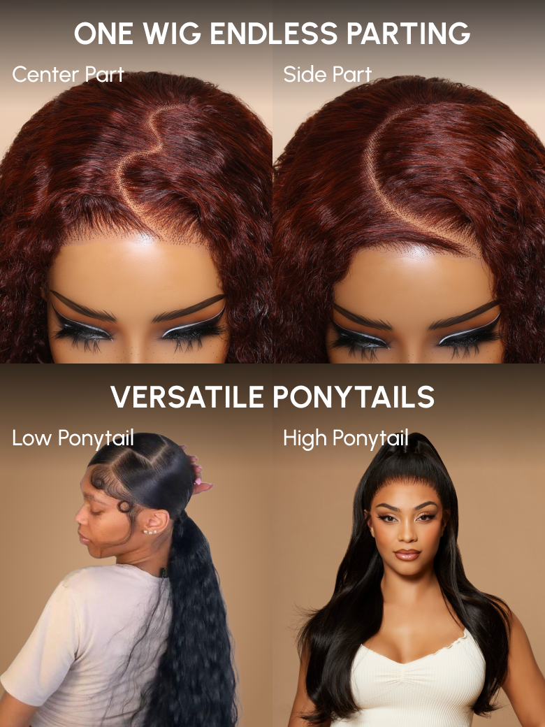 UNice 13x4 Lace Frontal Honey Blonde Highlights Body Wave Pre-Everything Wig