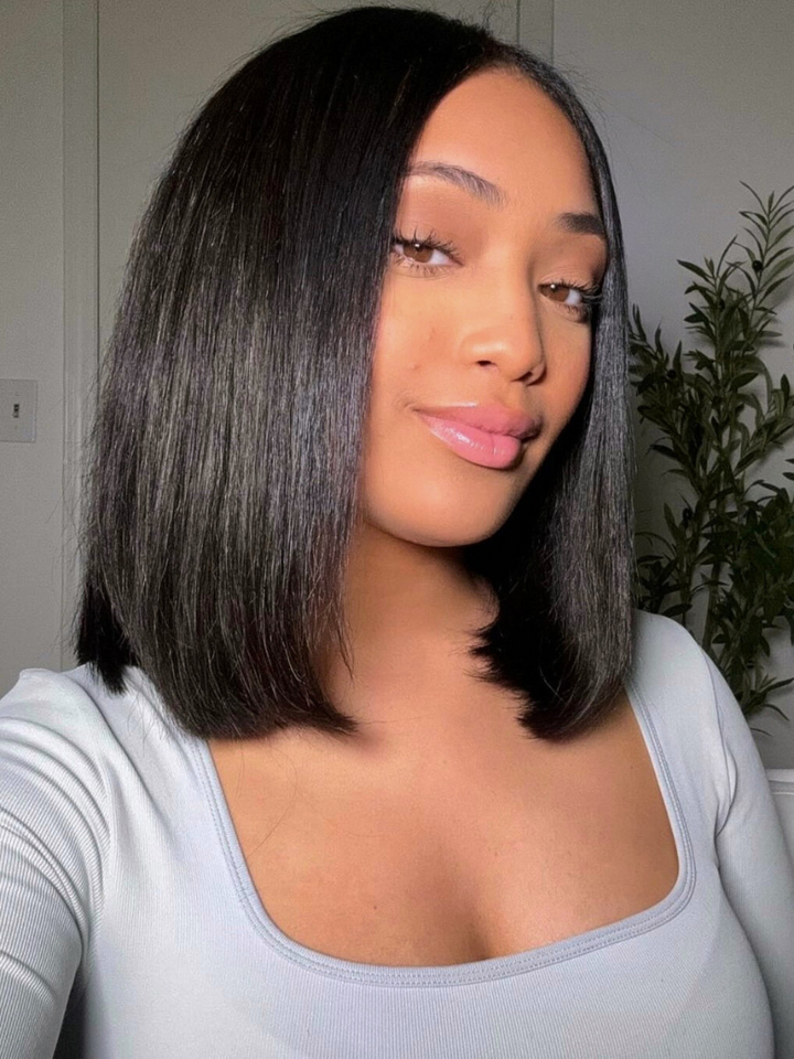 UNice Bye-Bye Knots Wig 7x5 & 13x4 Put On And Go Glueless Lace Bleached Knots Bob Wig 150% Density