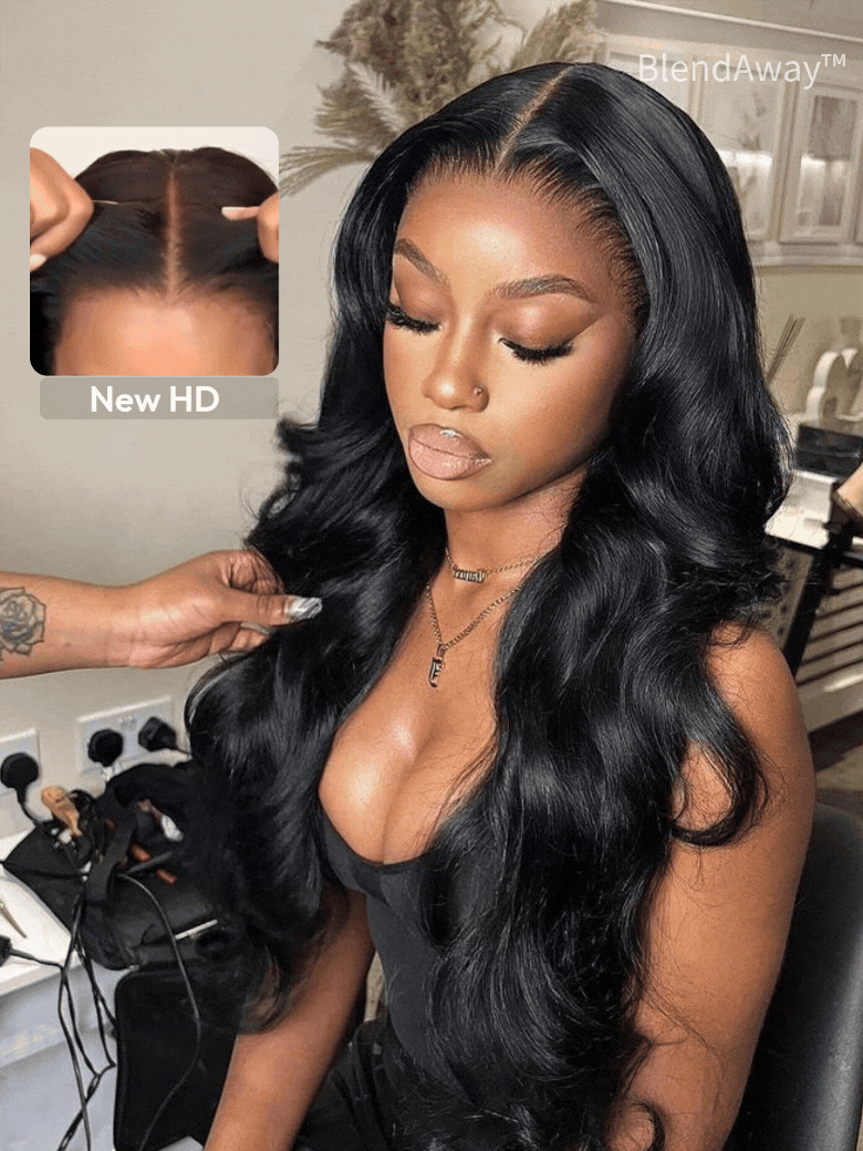 UNice 5x5 & 7x5 Thin HD BlendAway? Pre Cut Lace Closure Glueless Body Wave Affordable Wig with ByeBye-Knots Match All Skin Tones